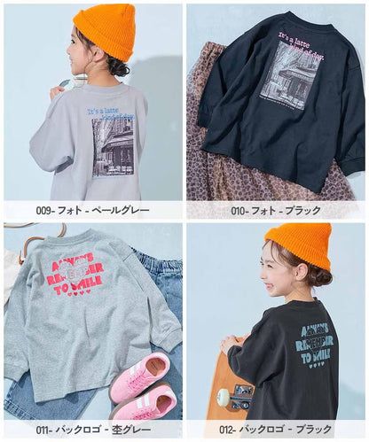 日本童裝 dev!rock 印花長袖上衣 100-160cm 男童款/女童款 秋季 TOPS