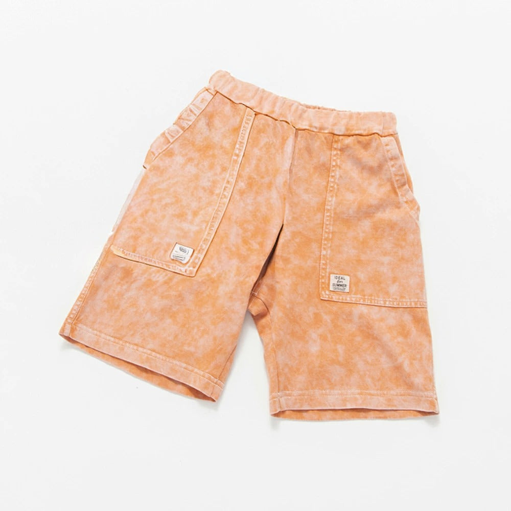 日本童裝 Branshes 復古水洗雪葩色短褲 80-150cm 男童款 夏季 PANTS