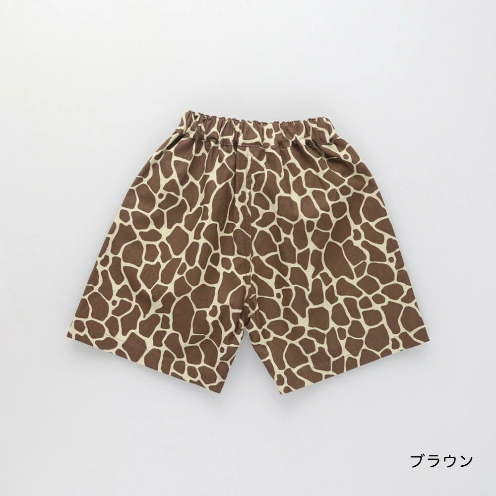 日本童裝 Branshes 動物紋短褲 80-150cm 男童款 夏季 PANTS