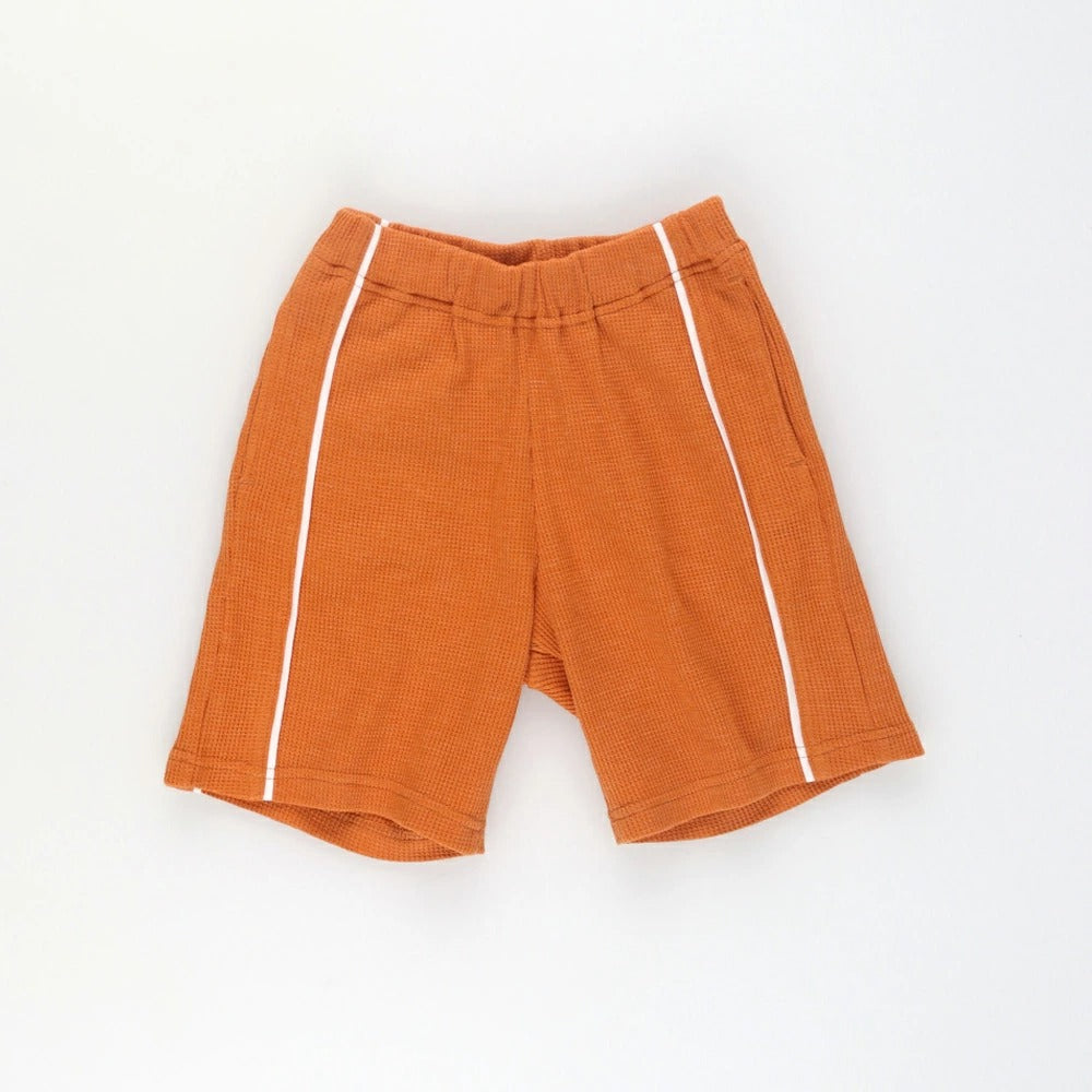 日本童裝 Branshes 撞色華夫格短褲 80-150cm 男童款 夏季 PANTS