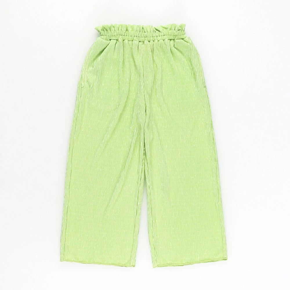 日本童裝 Branshes 接觸冷感 寬鬆闊腿褲 80-150cm 女童款 夏季 PANTS