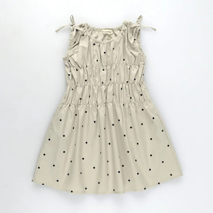 日本童裝 Branshes 接觸冷感 皺褶連身裙 80-150cm 女童款 夏季 DRESSES
