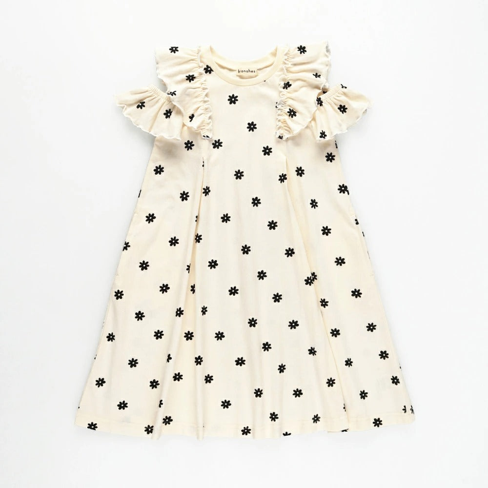 日本童裝 Branshes 露肩連身裙 80-130cm 女童款 夏季 DRESSES