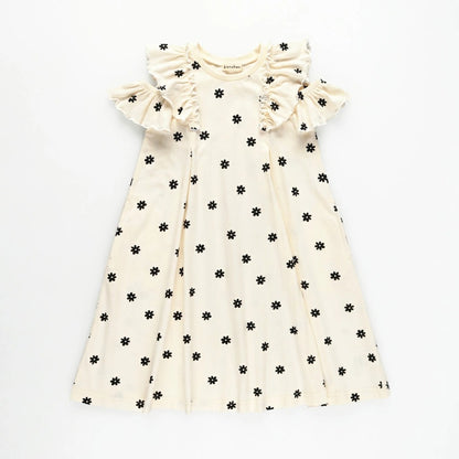 日本童裝 Branshes 露肩連身裙 80-130cm 女童款 夏季 DRESSES