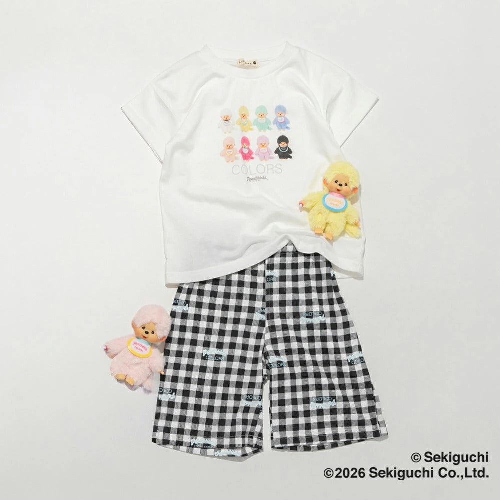 日本童裝 Branshes x monchhichi 睡衣 80-150cm 男童款/女童款 夏季 睡衣系列  TOPS PANTS