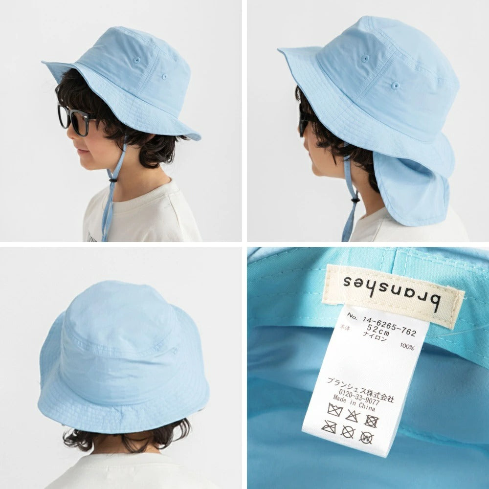日本直送 Branshes 接觸冷感 防蟲 防UV 漁夫帽 50-56cm 帽系列