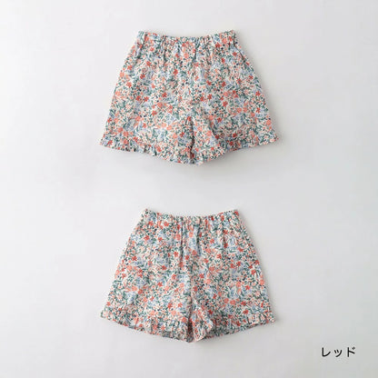 日本童裝 Branshes 滿印休閒短褲 100-150cm 女童款 夏季 PANTS