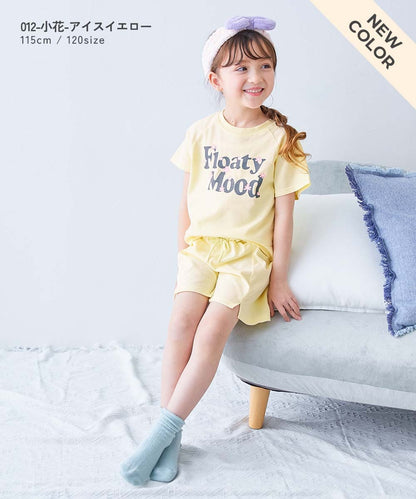 日本童裝 dev!rock 休閒兩件套裝 100-160cm 女童款 夏季 TOPS PANTS