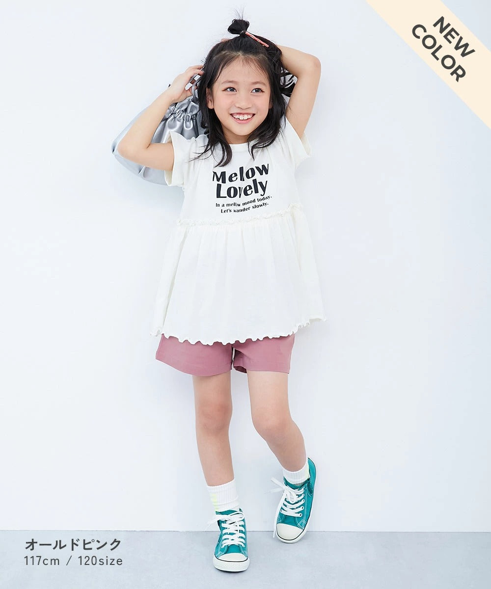 日本童裝 dev!rock 斜紋短褲 100-160cm 女童款 夏季 PANTS