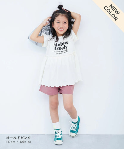 日本童裝 dev!rock 斜紋短褲 100-160cm 女童款 夏季 PANTS