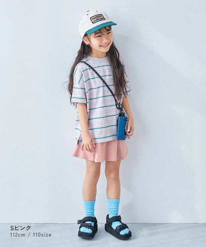 日本童裝 dev!rock 彩色純色兒童短裙 80-160cm 女童款 夏季SKIRTS