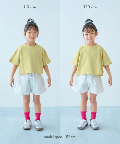 日本童裝 dev!rock 印花短袖上衣 100-160cm 女童款 夏季 TOPS