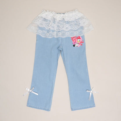 Japanese BDL x Disney parent-child print tops (80-150cm) for boys and girls (summer TOPS) 