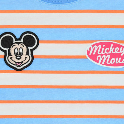 Japanese BDL x Disney parent-child print tops (80-150cm) for boys and girls (summer TOPS) 