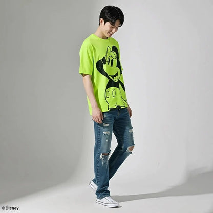 Japanese BDL x Disney parent-child print tops (80-150cm) for boys and girls (summer TOPS) 