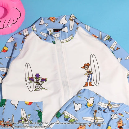 Japanese BDL x Disney parent-child print tops (80-150cm) for boys and girls (summer TOPS) 