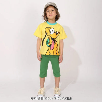 Japanese BDL x Disney parent-child print tops (80-150cm) for boys and girls (summer TOPS) 