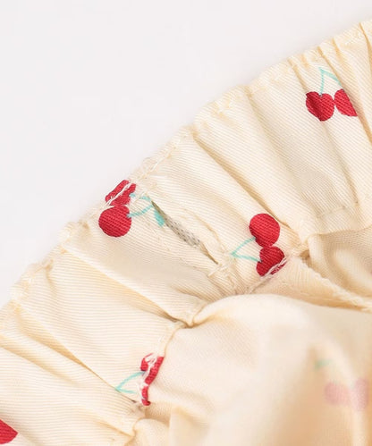 日本童裝 aF#a325 波浪邊短褲 100-150cm 女童款 夏季 PANTS