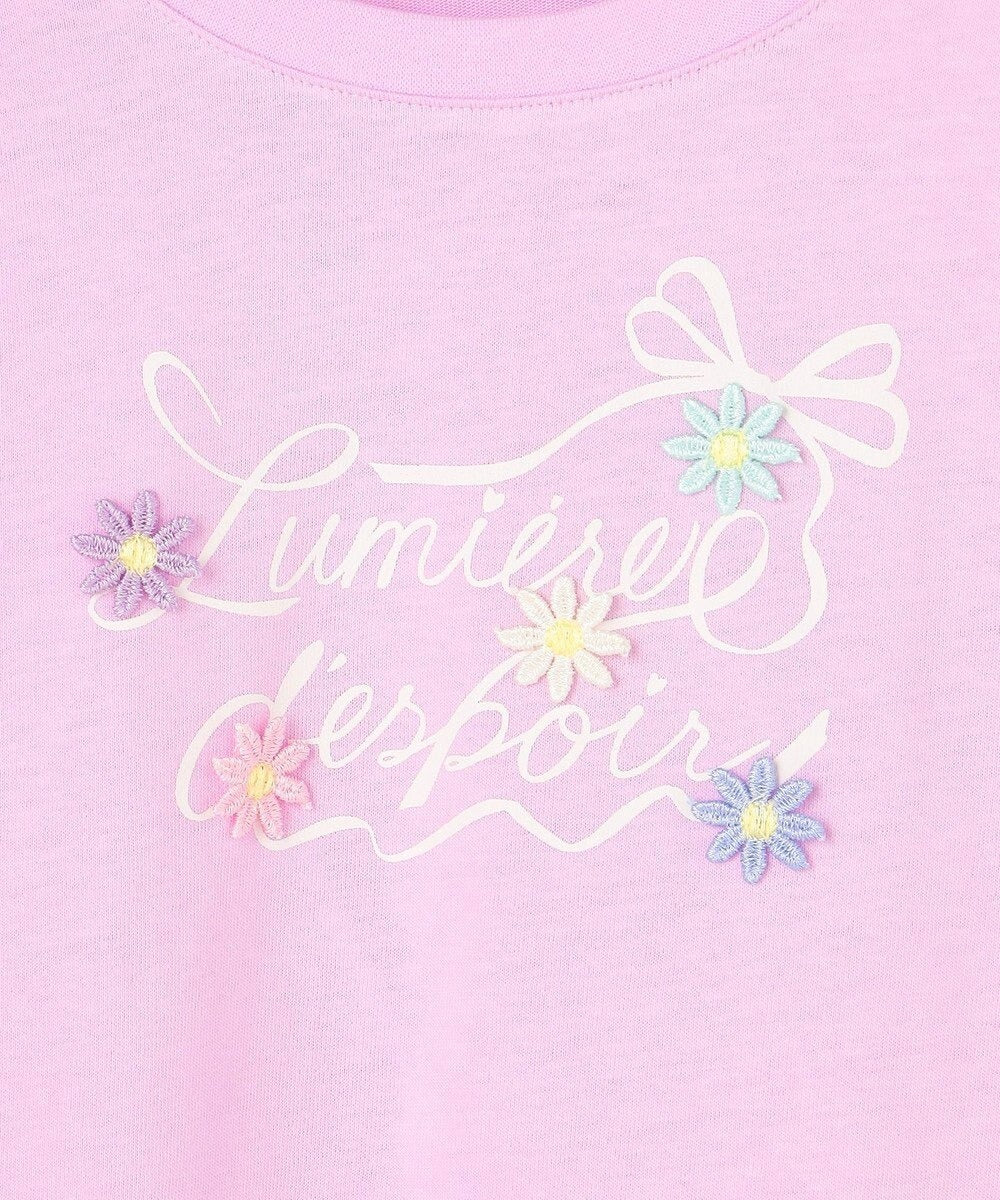 日本童裝 aF#a325 立體印花上衣 90-150cm 女童款 春季 TOPS