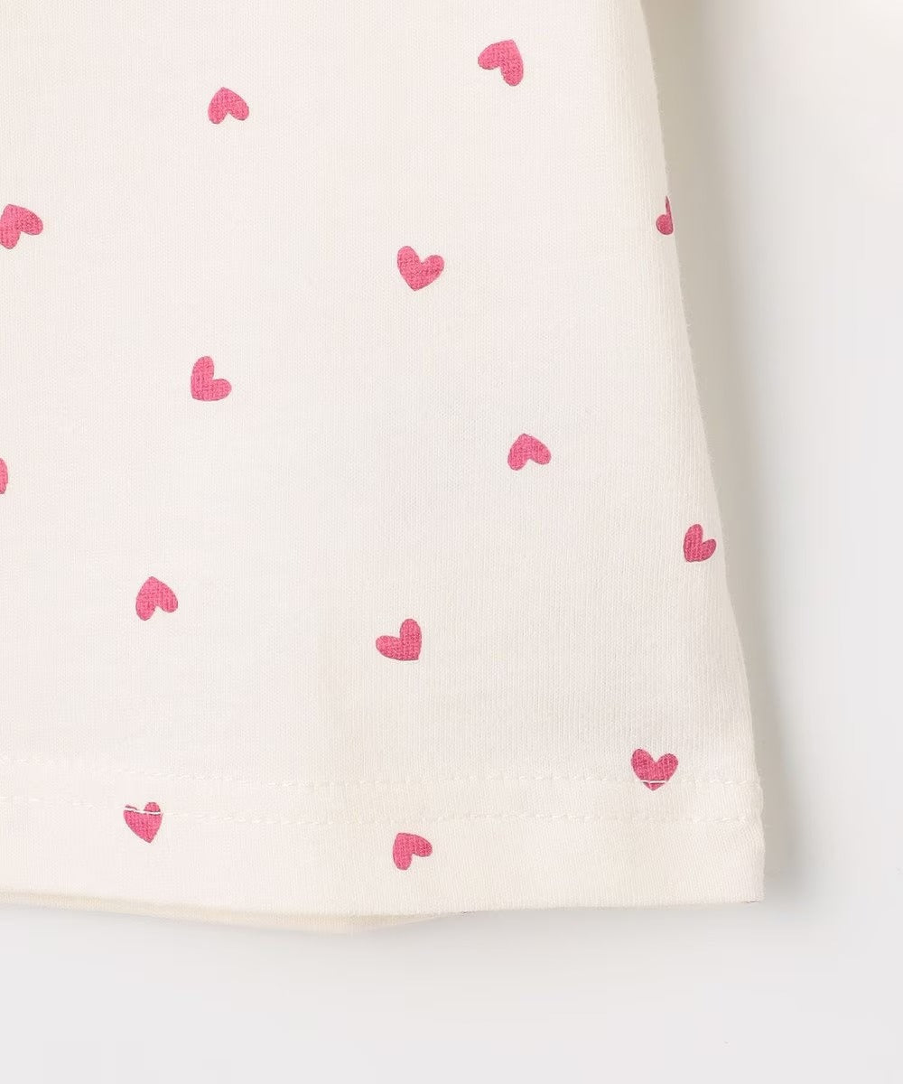 日本童裝 aF#a325 棉100%印花長袖上衣 90-160cm 女童款 夏季 TOPS