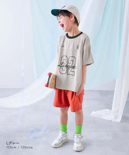 Japanese children's clothing dev!rock waterproof series stand collar thin jacket 100-160cm boys/girls spring and summer outerwear