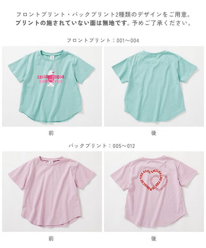 日本童裝 dev!rock 吸汗速乾 接觸冷感涼感 印花上衣 90-160cm 女童款 夏季 TOPS