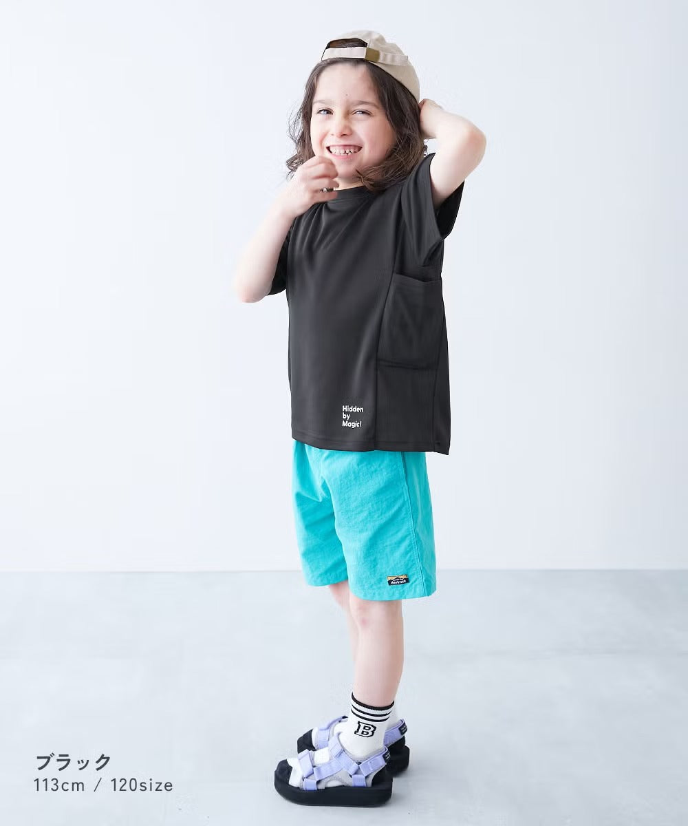 Japanese children's clothing dev!rock waterproof series stand collar thin jacket 100-160cm boys/girls spring and summer outerwear
