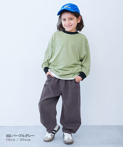 日本童裝 dev!rock 復古風寬鬆長褲 100-160cm 男童款/女童款 秋季 PANTS