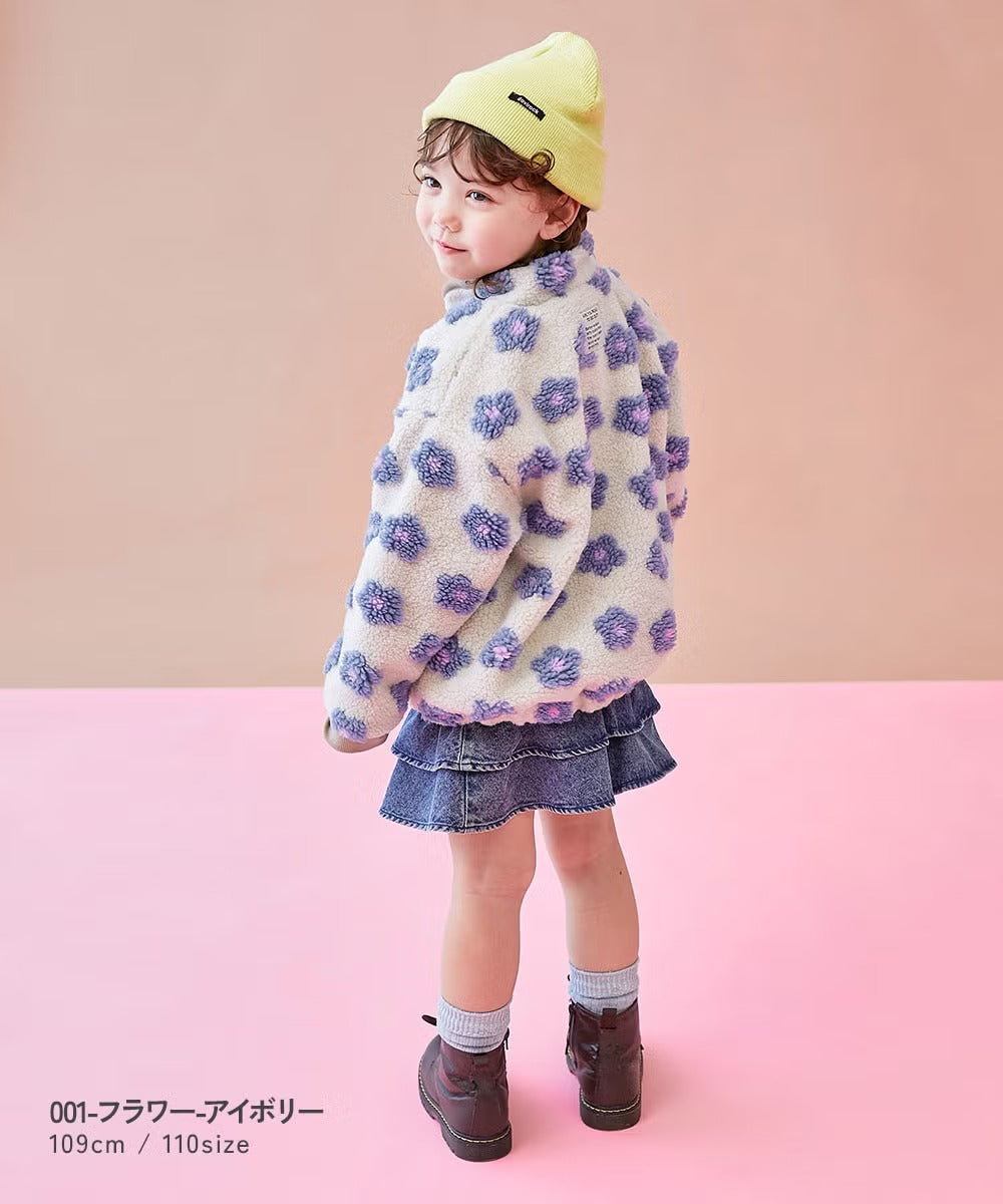 日本童裝 dev!rock 抓絨外套 100-140cm 男童款/女童款 冬季 (適合初秋、香港平均溫度、寒冷天氣）OUTERWEAR 