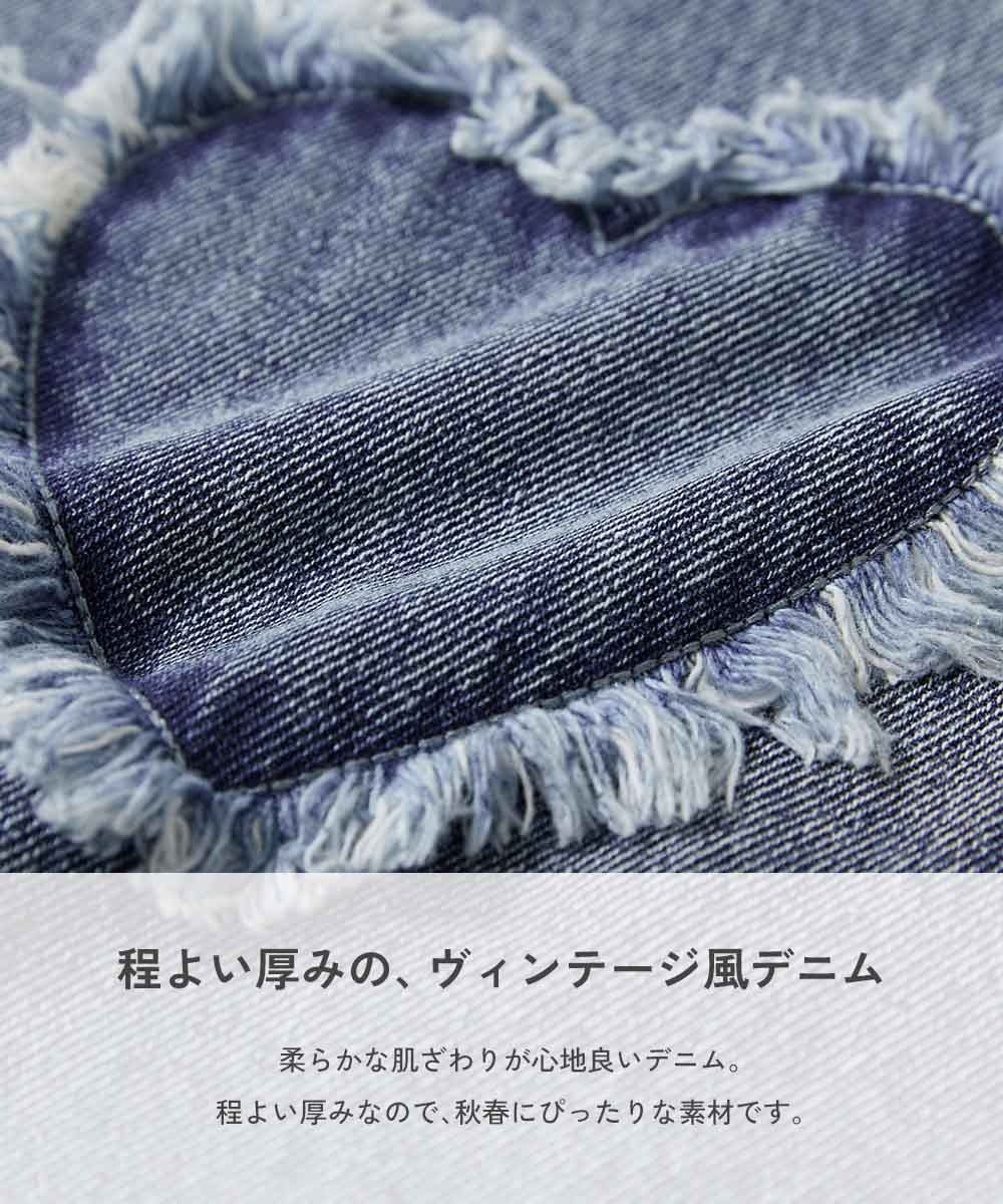 日本童裝 dev!rock 牛仔闊腿褲 120-160cm 女童款 冬季 PANTS