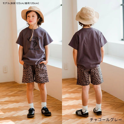 日本童裝 Branshes 印花短袖上衣 80-150cm 男童款 夏季 TOPS