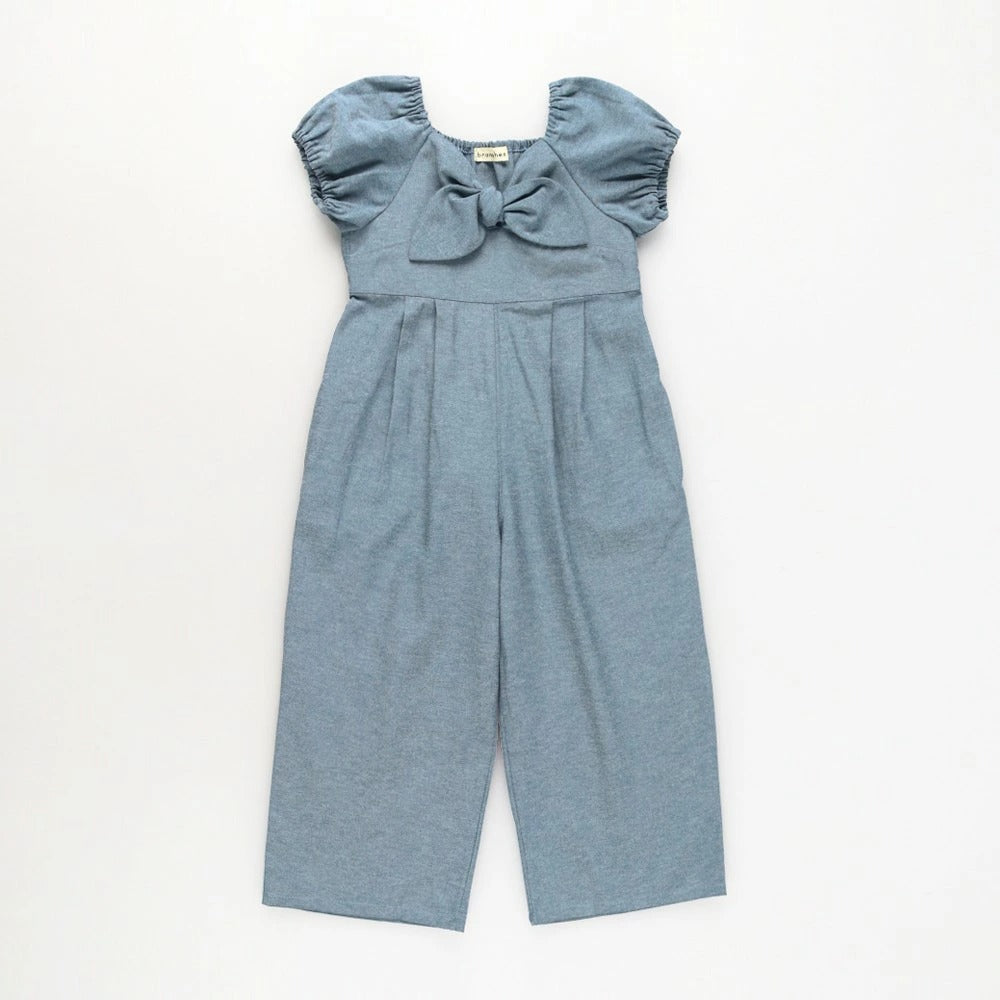日本童裝 Branshes 蝴蝶結連衣 90-150cm 女童款 夏季 Jumpsuit
