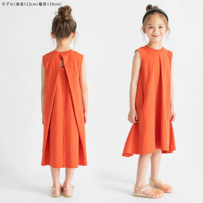 日本童裝 Branshes 露背連身裙 80-150cm 女童款 夏季 DRESSES