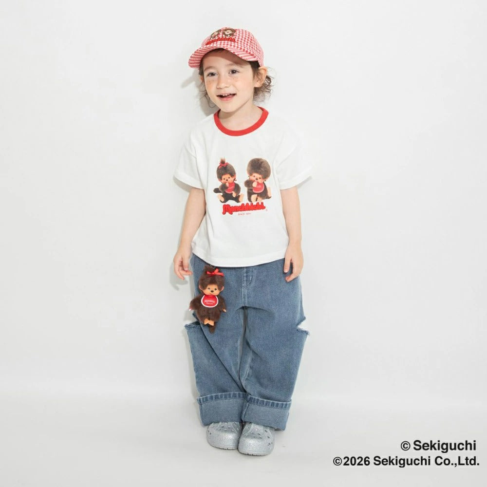 日本童裝 Branshes x monchhichi 印花上衣 80-150cm 男童款/女童款 夏季 TOPS