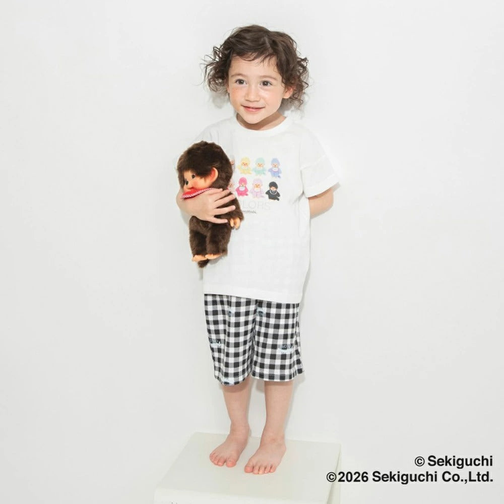 日本童裝 Branshes x monchhichi 睡衣 80-150cm 男童款/女童款 夏季 睡衣系列  TOPS PANTS