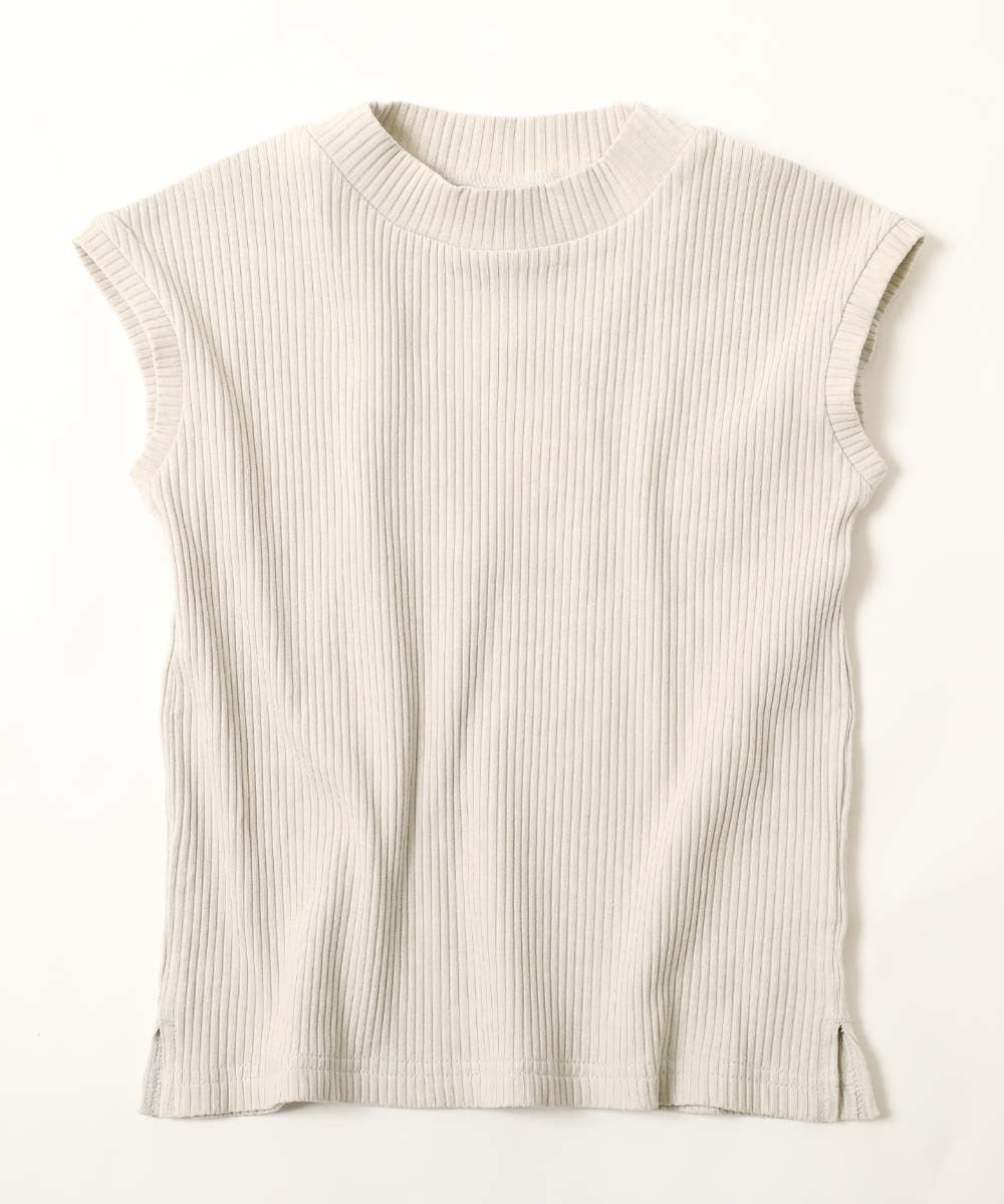 日本童裝 dev!rock 法式袖羅紋短袖上衣 100-160cm 女童款 夏季 TOPS