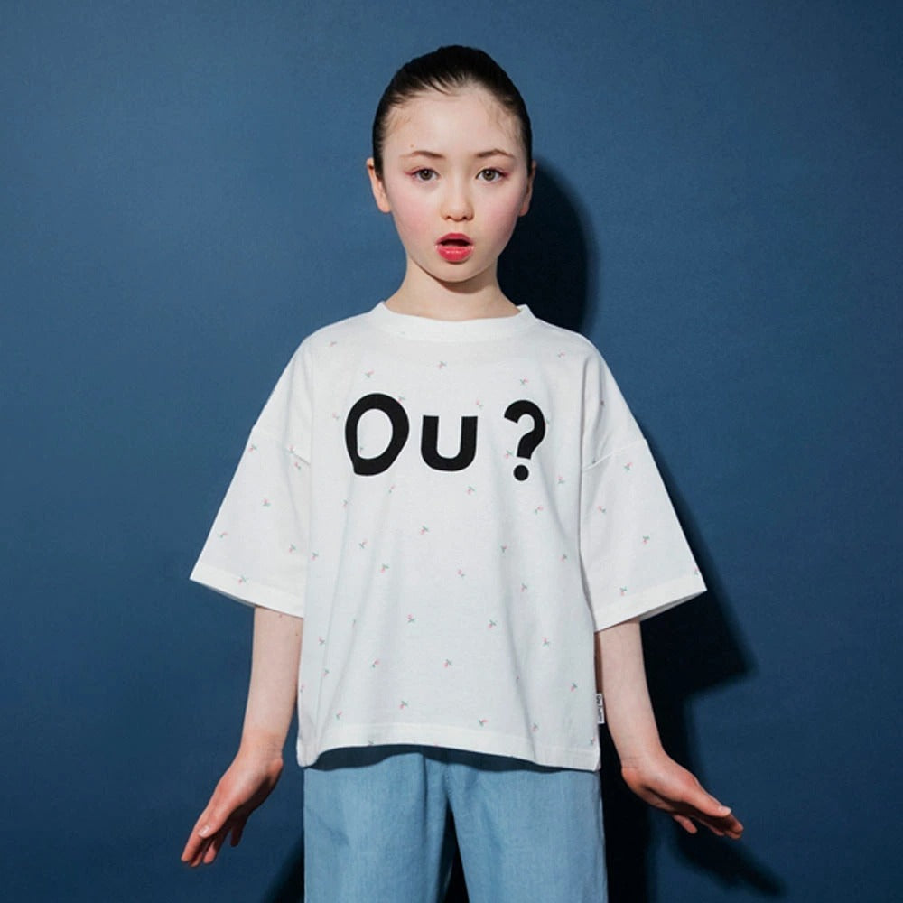 日本童裝 Branshes【Ou? by EDWIN】印花短袖上衣 90-150cm 女童款 夏季 PANTS