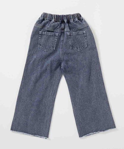 日本童裝 dev!rock 做舊直筒牛仔褲 100-160cm 男童款/女童款 PANTS 春季