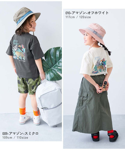日本童裝 dev!rock 親子裝 印花短袖上衣 100-160cm 男童款/女童款 TOPS 夏季