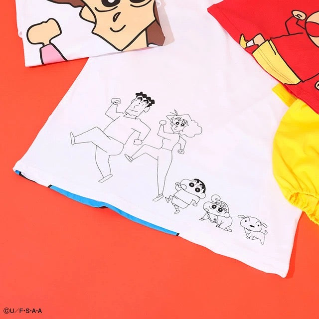Japanese BDL x Disney parent-child print tops (80-150cm) for boys and girls (summer TOPS) 