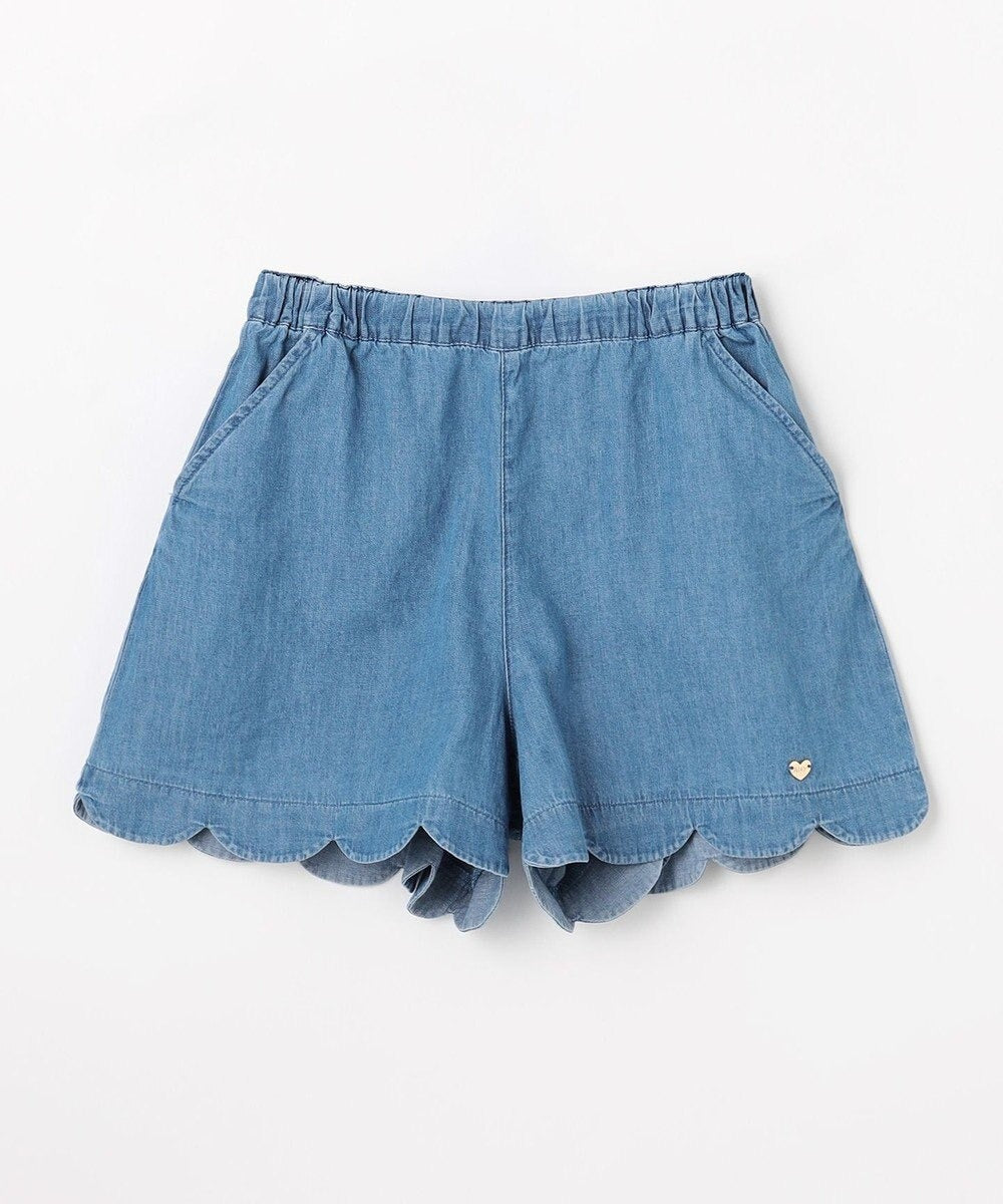 日本童裝 aF#a325 波浪邊短褲 100-150cm 女童款 夏季 PANTS
