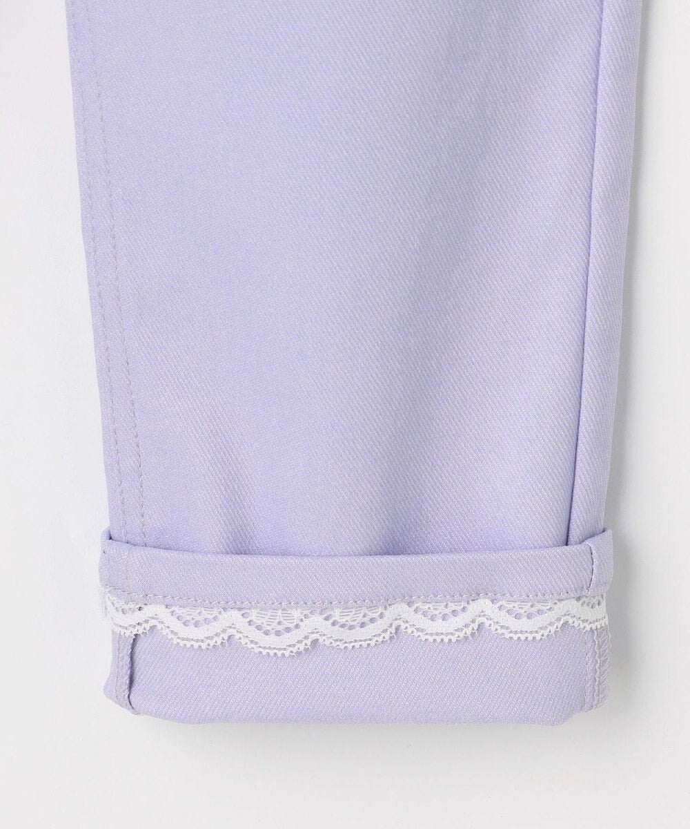 日本童裝 aF#a325 彈力貓咪口袋長褲 100-150cm 女童款 夏季 PANTS