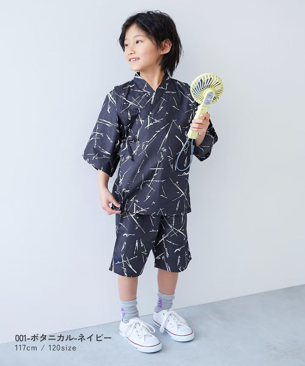 日本童裝 dev!rock 日本甚平 日本和服 90-160cm 男童款 夏季 TOPS PANTS 日本夏祭慶典特輯