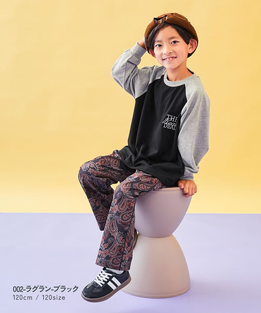 日本童裝 dev!rock 休閒長袖上衣 100-160cm 男童款/女童款 秋季 TOPS