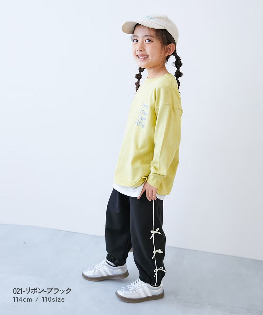 日本童裝 dev!rock 可愛運動褲 100-160cm 女童款 秋季 PANTS
