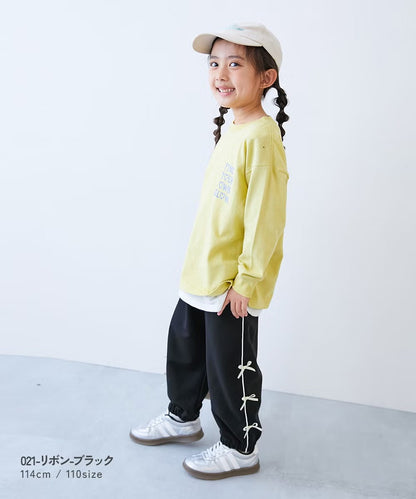 日本童裝 dev!rock 可愛運動褲 100-160cm 女童款 秋季 PANTS