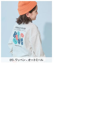 日本童裝 dev!rock 印花衛衣 90-160cm 男童款/女童款 秋季 TOPS