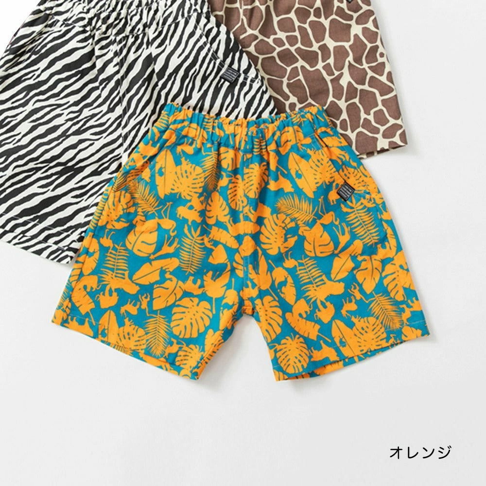 日本童裝 Branshes 動物紋短褲 80-150cm 男童款 夏季 PANTS
