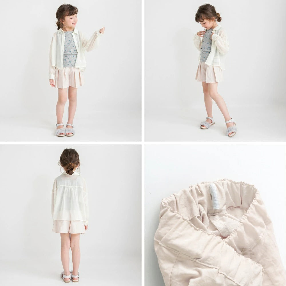 日本童裝 Branshes 水陸兩用 防水系列 耐氯 短褲 80-150cm 女童款 PANTS 夏季 夏日玩水泳衣特輯