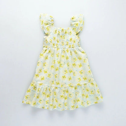 日本童裝 Branshes 碎花連身裙 80-150cm 女童款 夏季 DRESSES